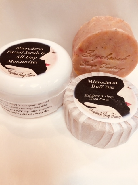 Microderm Buff Bar and Facial Scrub