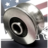 8mm Bore Bearing with 35mm 440C Stainless Steel Pulley U Groove Track Roller Bearing 8x35x17mm