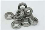 10 Bearing 2.5x7 Shielded 2.5x7x3.5 Miniature Ball Bearings