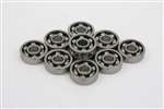 10 Bearing 4x7 Open 4x7x2 Miniature Ball Bearings