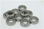 10 Bearing 6205ZZ 25x52x15 Shielded Ball Bearings