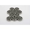 Lot of 10 bearings SR188 Free Spin Dry Stainless Steel Fidget Ball Bearing  1/4"x1/2"x1/8" inch Bearings