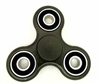 Fidget Hand SpinnersToy with Center Ceramic Bearing, 2 caps and 3 outer black Bearings