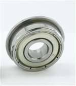 Flanged Slot Car Axle Bearing 3/32"x3/16" inch Shielded 