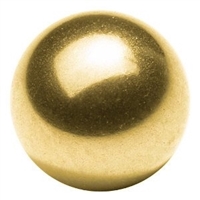 12.7mm = 1/2" Inch Inches Diameter Loose Solid Bronze/Brass Bearing Balls