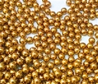 Pack of 10 Bearing Balls  1mm = 0.039" Inches Diameter Loose Solid Bronze/brass