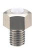 M20 Stainless Steel Hex Head Ball Transfer unit 25mm Deep