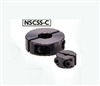 NSCSS-18-15-C NBK Set Collar  Split  type - Steel  Ferrosoferric Oxide Film One Collar Made in Japan