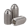 M4 6mm Long Stainless Steel Ball Plunger / Hex Head