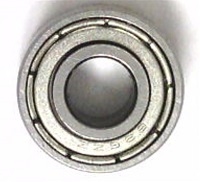 SR2-5ZZ  Stainless Steel Shielded Bearing 1/8"x5/16"x9/64" inch