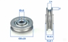 5mm Bore Bearing with 23mm Pulley U Groove Track Roller Bearing 5x23x6.5mm