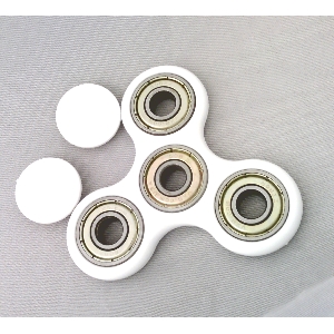 Fidget Hand Spinners Toy White 608zz bearings