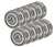 6x10x3 Stainless Steel Shielded Miniature Bearing Pack of 10