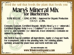 Mary's Mineral Mix for Plants