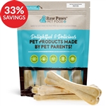 Compressed Rawhide Bones for Dogs, 8" (Bundle Deal)