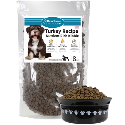 Grain-Free Turkey Recipe Kibble for Dogs, 8 lbs