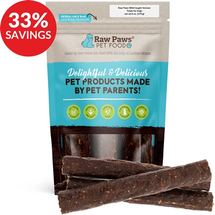 Wild-Caught Venison Treats for Dogs (Bundle Deal)