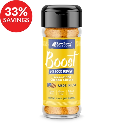 Boost Wisconsin Cheddar Cheese Pet Food Topper (Bundle Deal)