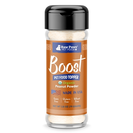 Boost Organic Peanut Powder Pet Food Topper, 3.2 oz