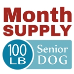 Month Supply - 100 lb Senior Dog