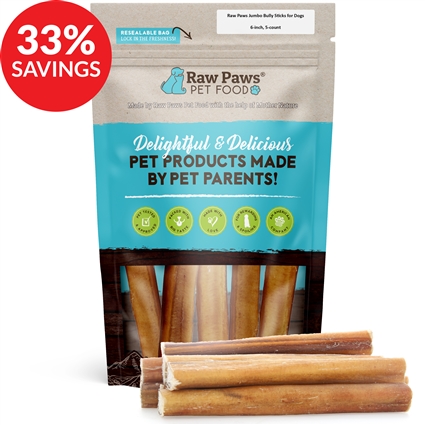 Jumbo 6-inch Bully Sticks (Bundle Deal)