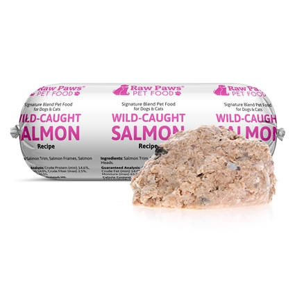 Signature Blend Pet Food for Dogs & Cats - Wild-Caught Salmon Recipe, 1 lb