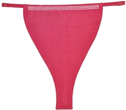 [NEW] Diamante Elegant Edge Cleava - Hot Pink