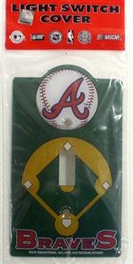 Atlanta Braves Light Switch Cover