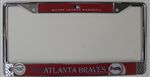 Atlanta Braves License Frame