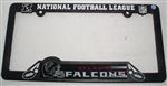 Atlanta Falcons Plastic License Plate Frame