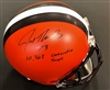Joe Thomas Autograph Full Size Cleveland Browns Replica Helmet