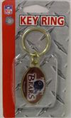 Chicago Bears Key Ring - Brass