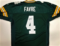 Brett Favre Autograph Full Size Replica Packer Helmet