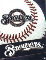 Milwaukee Brewers Vertical Flag
