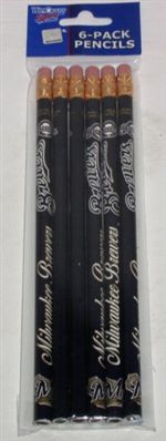 Milwaukee Brewers Pencils