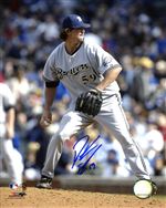 Milwaukee Brewers Derrick Turnbow Autograph 8x10 Photo