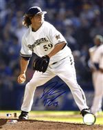 Milwaukee Brewers Derrick Turnbow Autograph 8x10 Photo