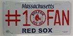 Boston Red Sox License Plate