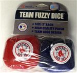 Boston Red Sox Fuzzy Dice