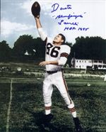 Cleveland Browns Dante Lavelli Autograph 8x10 Photo