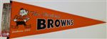 Cleveland Browns Throwback Pennant