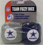 Dallas Cowboys Fuzzy Dice