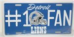 Detroit Lions License Plate