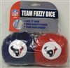 Houston Texans Fuzzy Dice