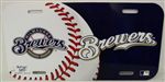 Milwaukee Brewers License Plate