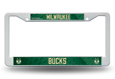 MILWAUKEE BUCKS PLASTIC LISCENSE FRAME