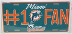 Miami Dolphins License Plate