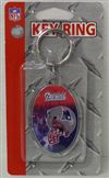 New England Patriots Key Ring - Acrylic