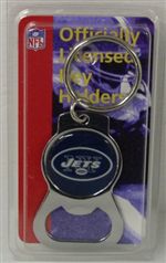 New York Jets Bottle Opener Key Ring