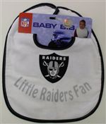 Oakland Raiders Baby Bib